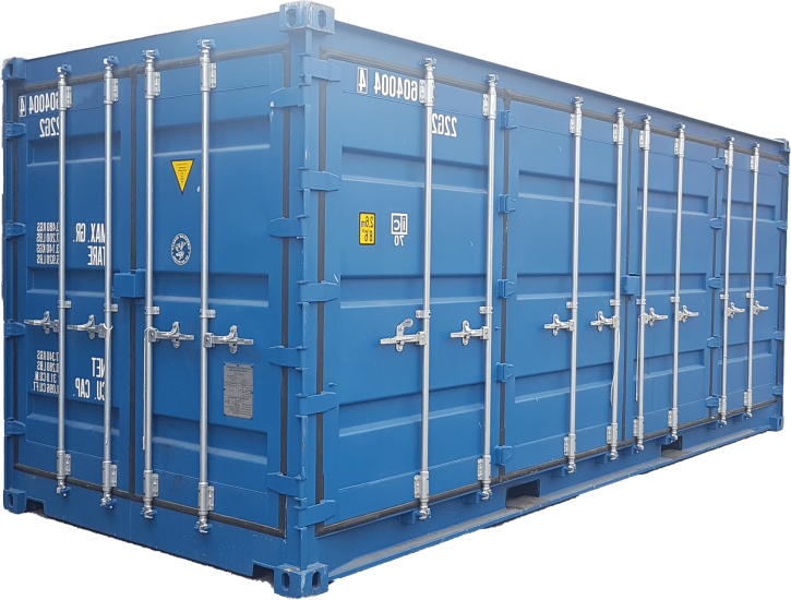 20ft side door container