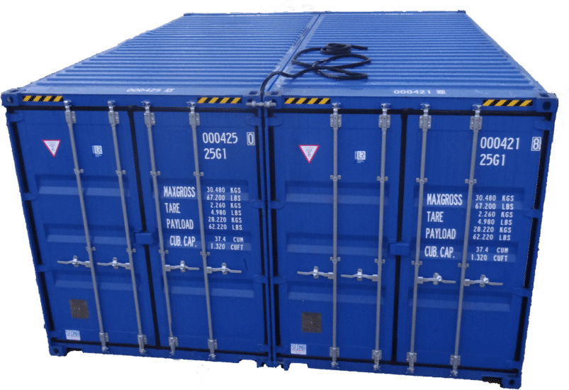 20ft saw shed container