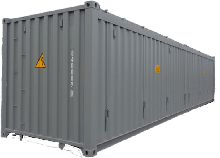 40ft Hard Top container achterzijde