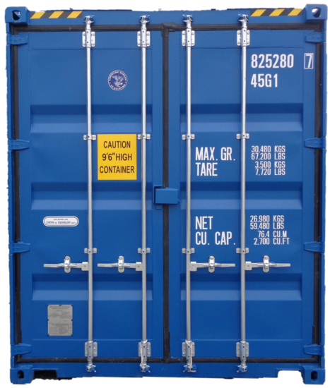 40ft high cube container