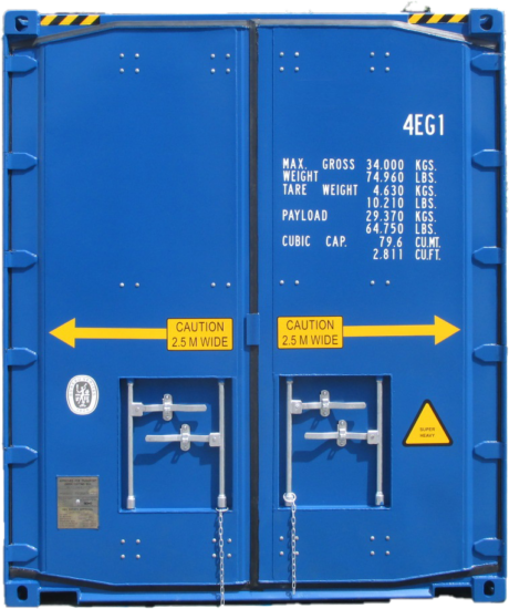 40ft high cube container