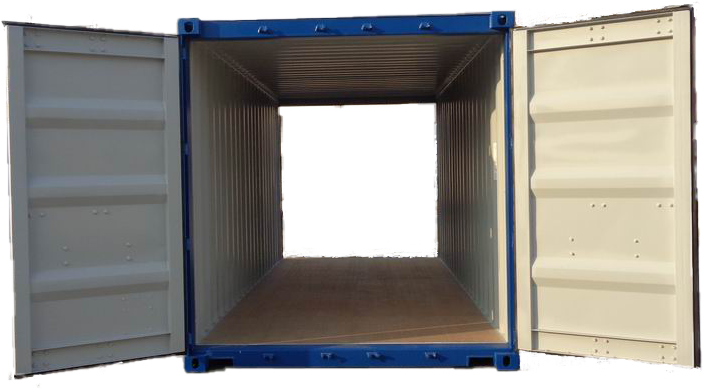 20ft double door container