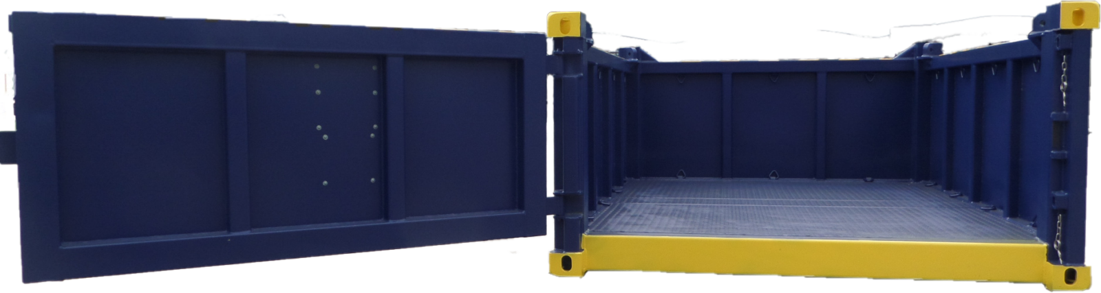 20ft half height container