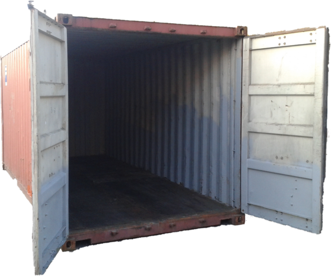 20ft gebruikte zeecontainer