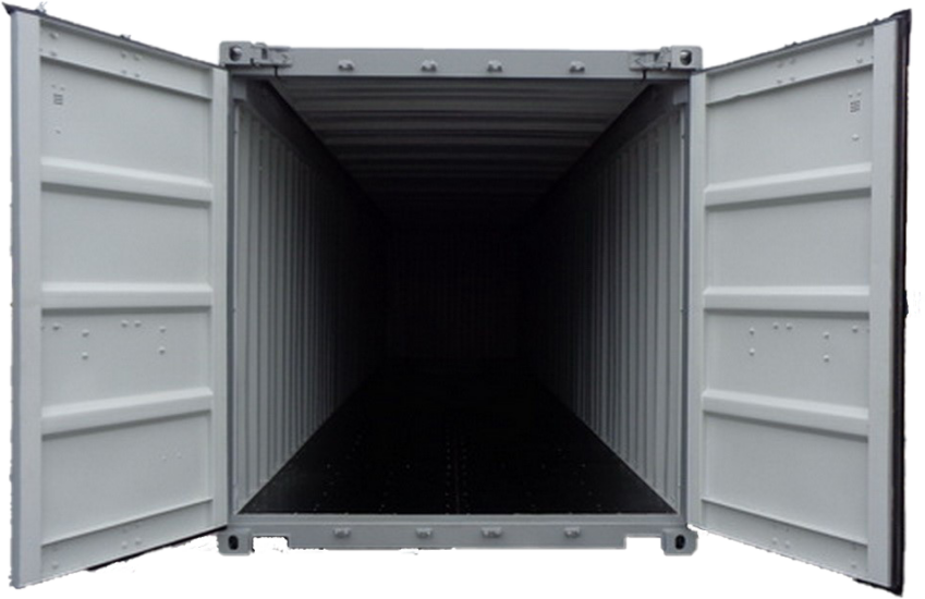 40ft open top container