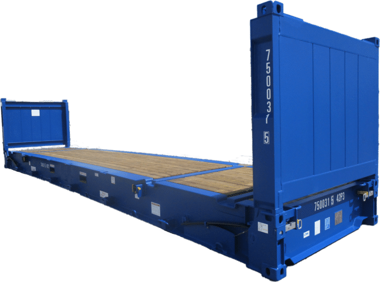 40ft collabsible flat container