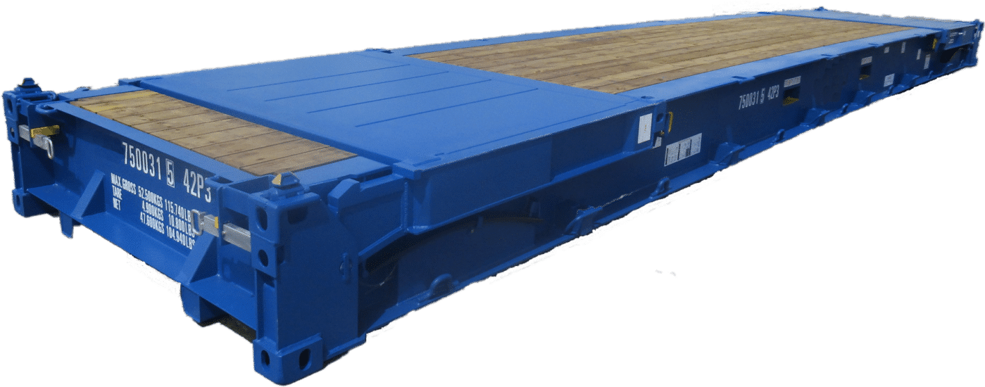 40ft collabsible flat container