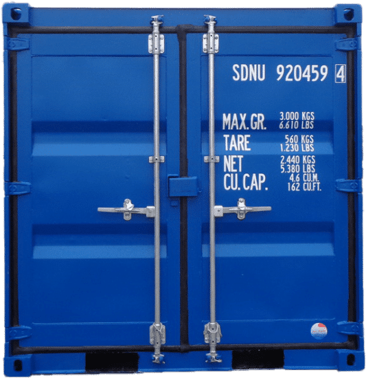 4ft opslag container