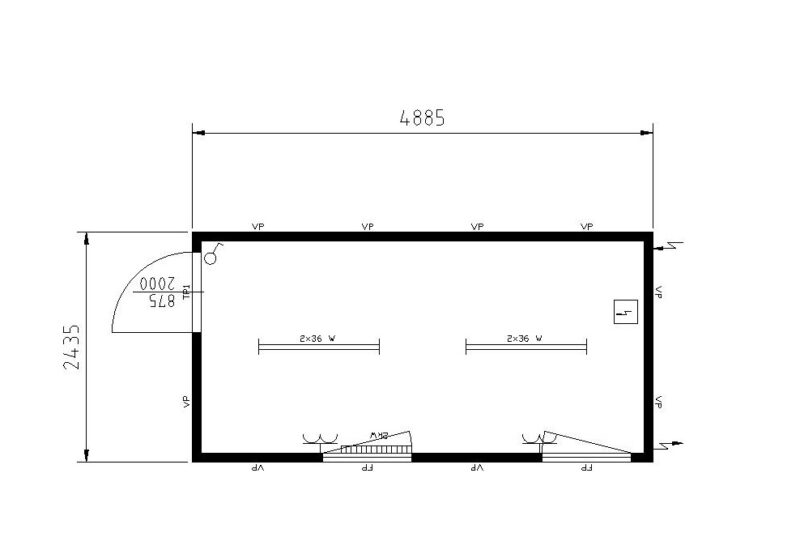 16ft accommodation container