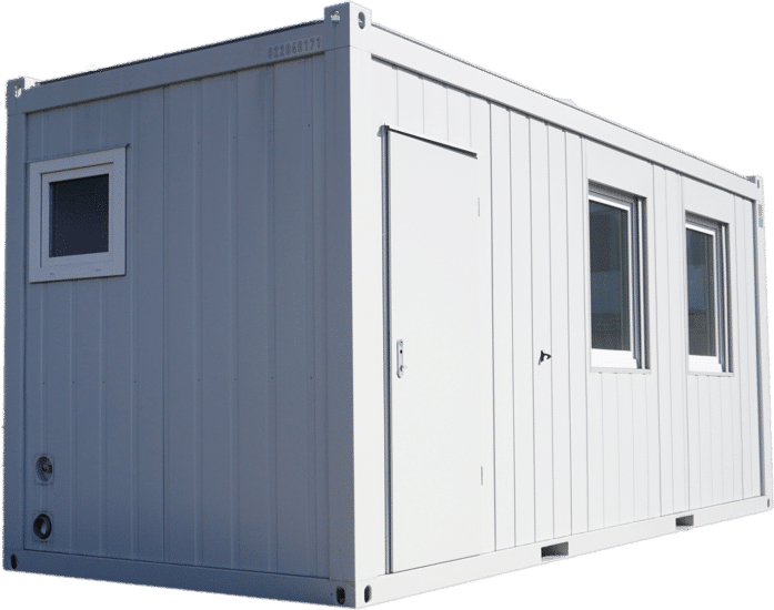 20ft accommodatie container met keuken en toilet