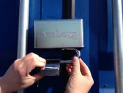 Amloxx containerslot met Assa Abloy PL350