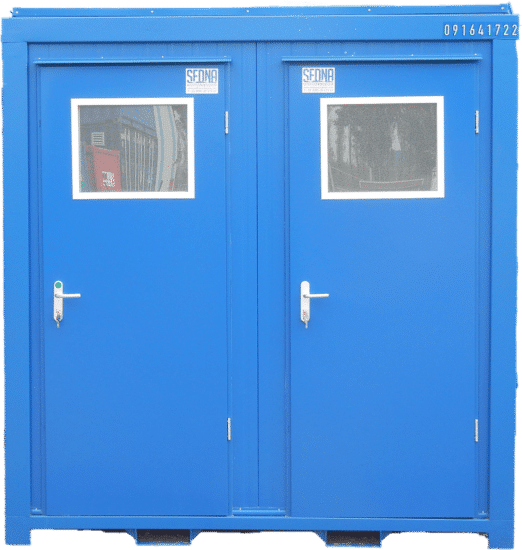 8ft toilet container