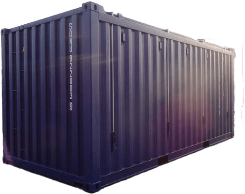 20ft hard top container