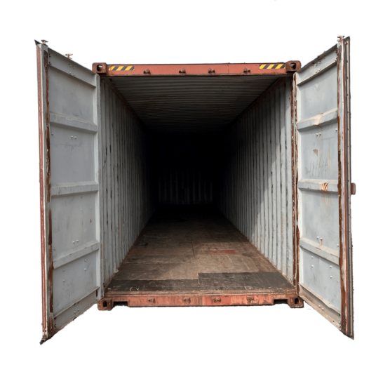 40ft high cube gebruikt met deuren