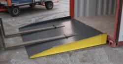 Rijplaat voor container